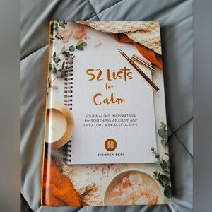 52 Lists for Calm Activity Journal | Never Used | Great For Meditation
